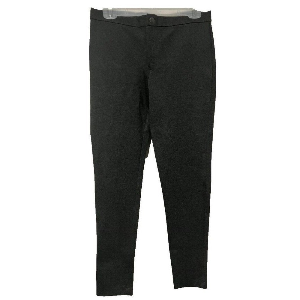 NWT Banana‎ Republic 10 Charcoal Gray Legging Pants Minimalist Lagenlook Office